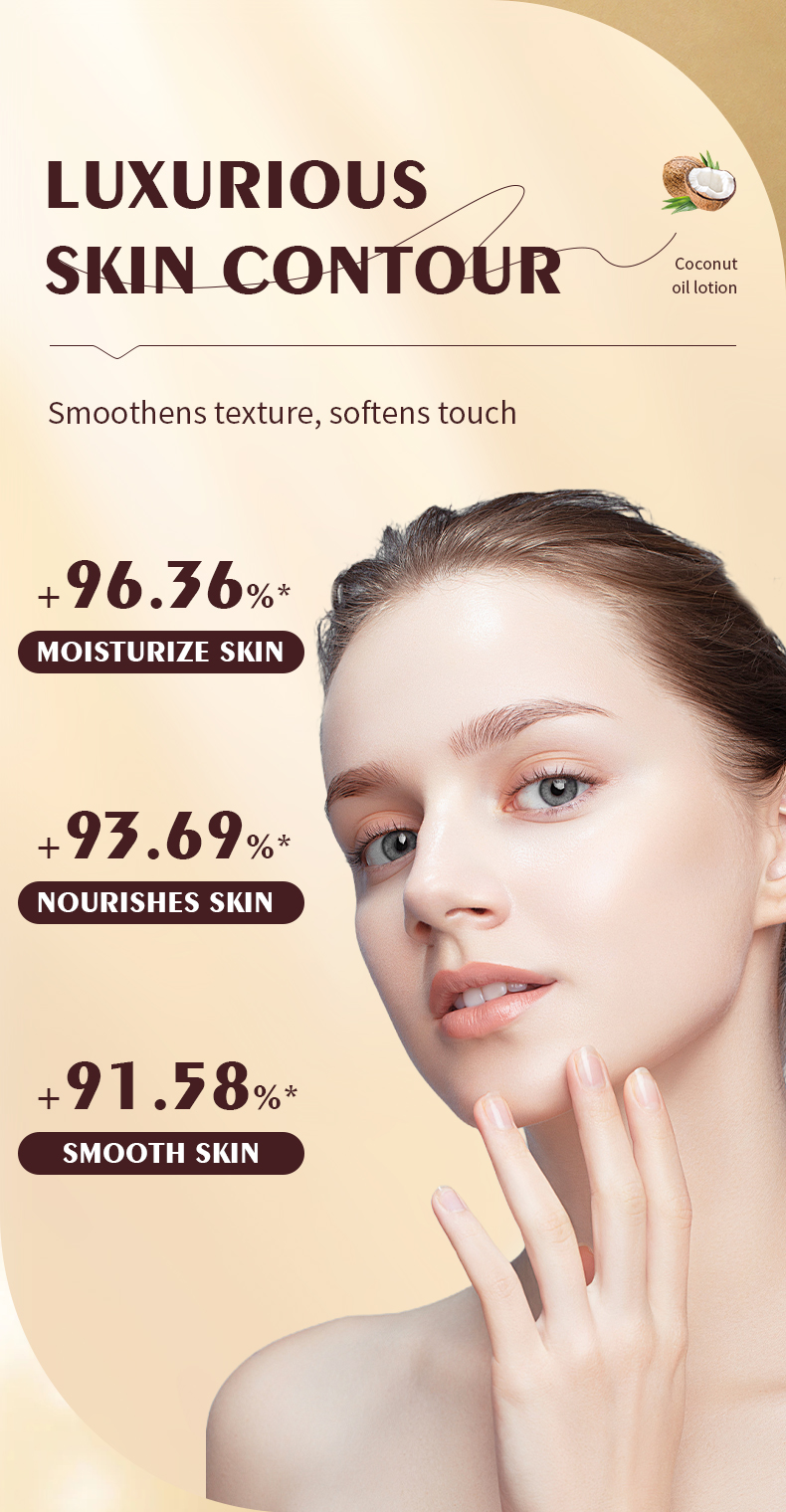 Coconut Oil Facial Lotion Hydrating Moisturizing Fully Locks In Moisture For Skin Private Label OEM 100ml MOOYAM Face Lotion