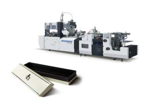 Wholesale 380 V 50 HZ Automatic Carton Box Making Machine , Jewellery Box Making Machine from china suppliers