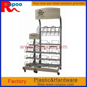 Wholesale Metal hanging display racks, Grocery Food Racks, Floor Sign holders, Garment Display Racks, Retail Store from china suppliers