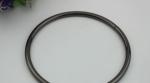 Bag Harware Nickel Color 100 MM Iron Wire Metal Welded O Rings With Nickel Free