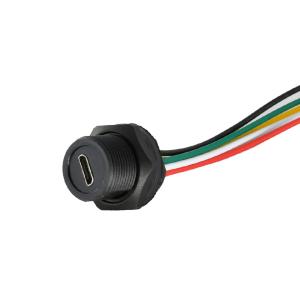 Wholesale 30V Current Voltage Circular Plastic Connectors With Female Male Terminals from china suppliers