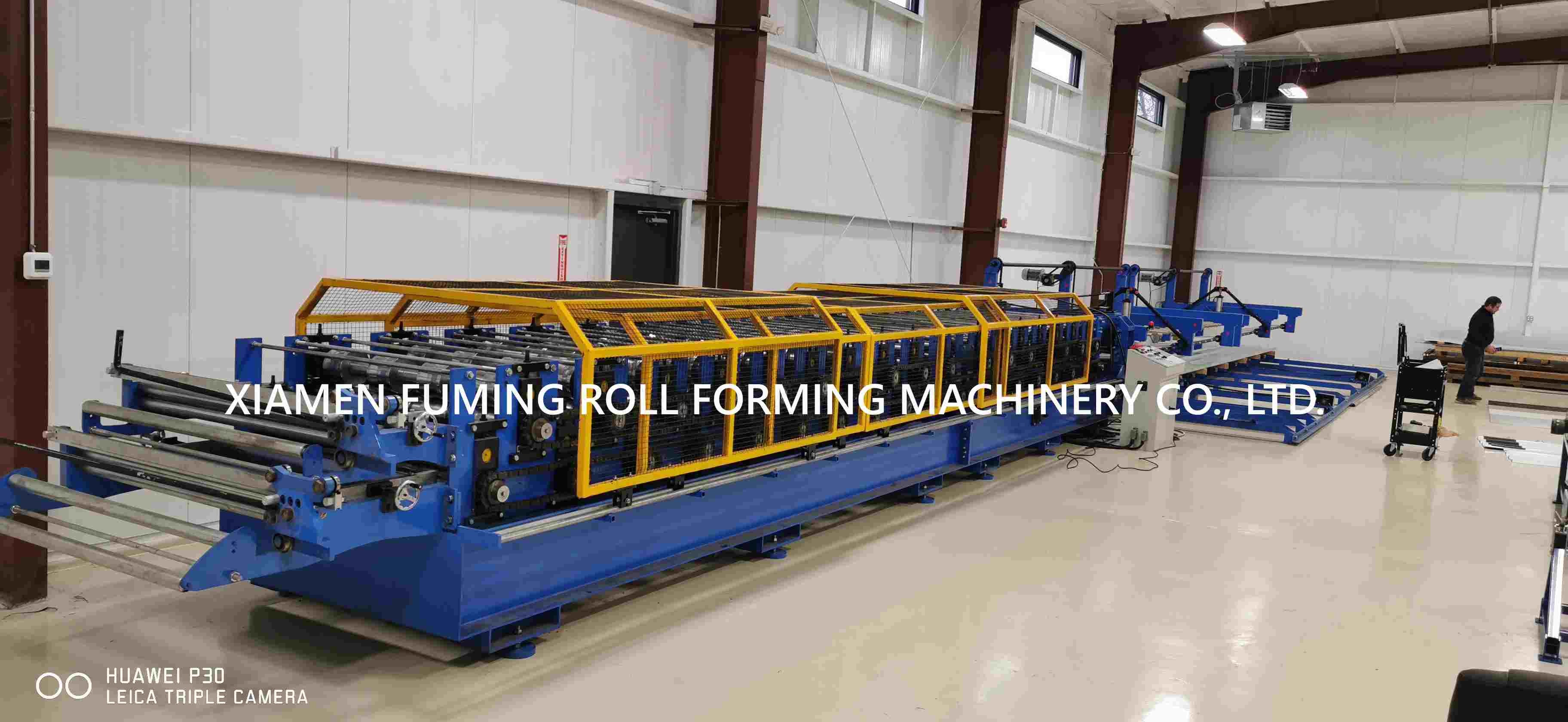 11KW Siding Roof Panel Roll Forming Machine Dual Level Machine SGS