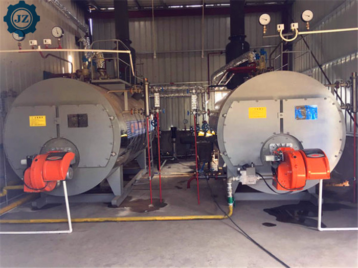 Automatic Skid-Mounted Type Gas Fired Steam Boiler For Edible Oil Pressing/Milling Plant