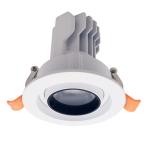5000K 6000K Restaurants 15 Watt Indoor LED Spotlights BRIDGELUX DALI Dimmer
