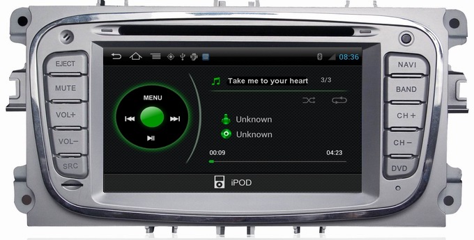 Ouchuangbo Car GPS Navi Radio DVD Android 4.0 OS S150 Platform for Ford Mondeo Focus S-Max OCB-003C