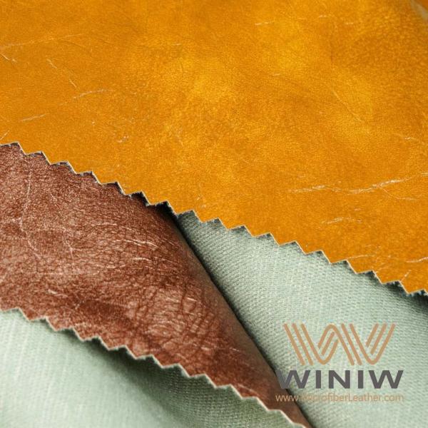 Smooth Leather and Water-resist PVC Leather Cloth for Upholstery Clothing Coated