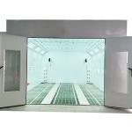 Diesel Heating Auto Body Spray Booth White TLSJ-8005 For Car Painting Oven Room