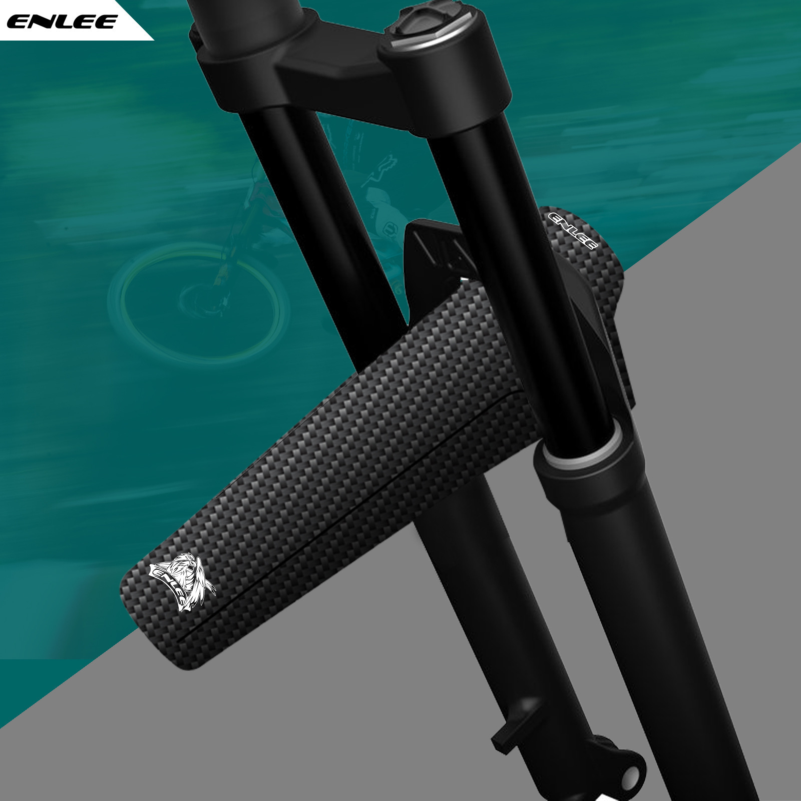 272mmx156mm Bike And Cycle Accessories , PP5 Mountain Bike Fender 38g