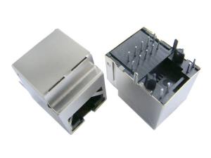 Wholesale Female Vertical RJ45 Jack -20-70 Degree Working Temperature With Transformer from china suppliers
