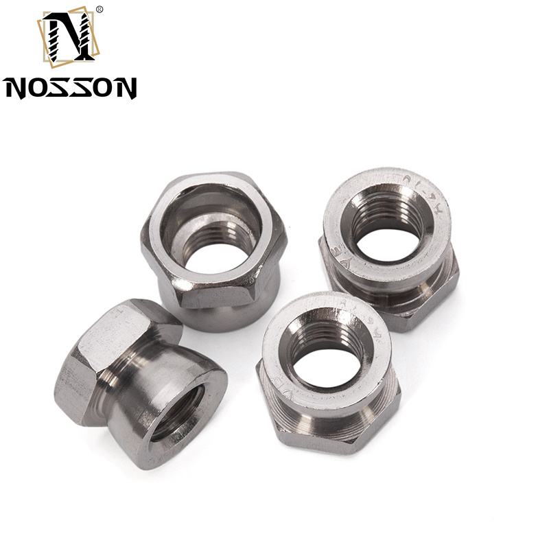 Metric Measurement System Twist Hexagonal Anti Theft Nuts In 304 316 Stainless Steel For DIN Standard