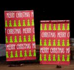 Christmas Printing Bio-degradable Kraft Paper Bag for Food Grade Eco-friendly