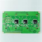 Monochrome Dot Matrix LCM 18 Pins Yellow Green Film Positive Display