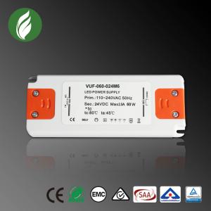 Wholesale Class 2 LED Driver 24V DC 60W Plastic Power Supply For LED Strip Light from china suppliers