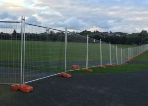 Wholesale Powder Coated Green Color Temporary Mesh Fencing 2.1x2.4m for Sport from china suppliers