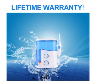 Wholesale IPX4 Teeth Cleaning Water Flosser With UV Sterilizer 30-120psi Pressure from china suppliers