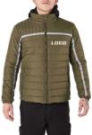 Winter Warm Down Jacket Outdoor Male Padded Quilted Puffer Bubble Coats