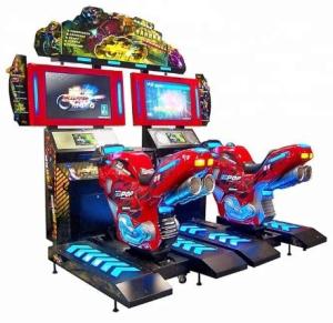 Wholesale Pop Video Motor Racing Arcade Machine For Kid ' S Playground Heavy Weight from china suppliers
