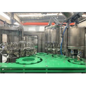 SS304 2000bph Glass Bottle Filling Capping Machine Fully automatic