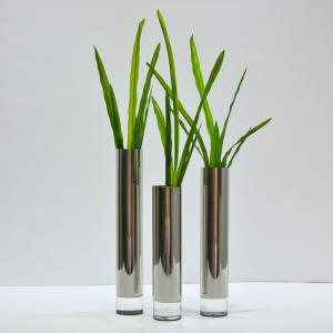 Wholesale Stainless Steel Vase for Indoor/Outdoor Gardening from china suppliers