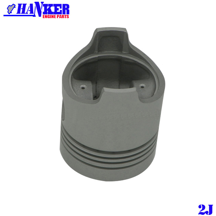 Toyota 2J Diesel Engine Piston With Pin Clips 13101-48013 4 ring