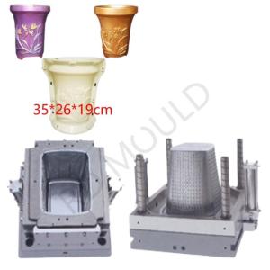 Wholesale Precision Plastic Injection Molding Parts Concrete Flower Pot Molds Customized Design from china suppliers