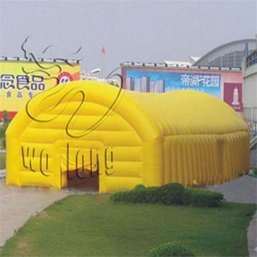 China yellow good quality inflatable Tent