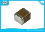Yellow High Voltage Smd Capacitors High Stability 0805 / 2012 For Digital Modems