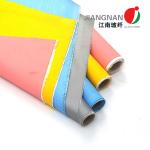 1 Side 18 Oz Silicone Coated Fiberglass Fabric For Heat Insulation Pipe Cover