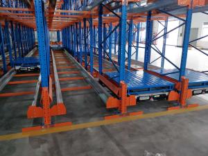 Wholesale Powder Coating Surface Radio Shuttle Racking System Semi Automatic Storage from china suppliers