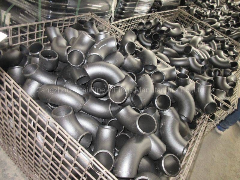 Pipe Bend ANSI B16.28 B16.25 B16.9 Carbon Steel Pipe Fitting Black Elbow 1.5D 1D