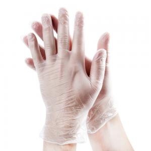 China Soft Disposable Medical Gloves 100% Natural Rubber Latex Material on sale