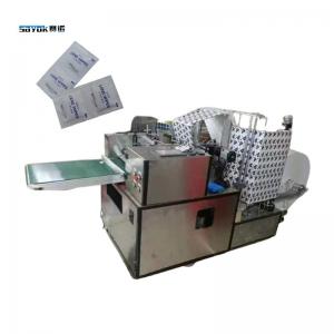 Wholesale Four Side Seal Packing Machine Stainless Steel Alcohol Lens Wipe Production Machine from china suppliers