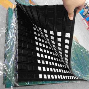 Wholesale Conveyor Drum Diamond Ceramic Pulley Lagging Rubber Sheet from china suppliers