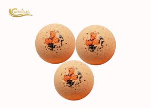 Wholesale OEM Luxury Bath Bombs , Natural Organic Bath Bombs With Flower Petals from china suppliers