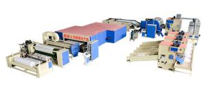 Wholesale Multi Layer Architectured Full Automatic Bedding Production Line For Quilt 32.5kw from china suppliers