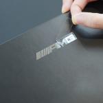 Custom Printed Vinyl Logo Transfer Sticker Clear 3D Metal Sticker Transfer Foil