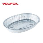 Disposable Oval Aluminum Foil Tray Food Storage Nontoxic Aluminium Foil Tray