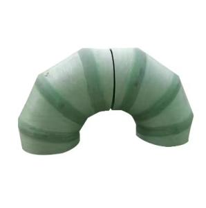 Wholesale Anti Corrosion High Strength FRP GRP Shrimp Fiberglass Elbow Variable Diamenter Irregular Amorphous Elbow from china suppliers