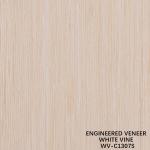 Straight Grain Engineered White Vine Wood Veneer 1307S Slice Cut 2050-3200mm