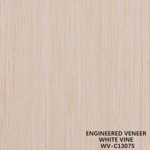 Wholesale Straight Grain Engineered White Vine Wood Veneer 1307S Slice Cut 2050-3200mm from china suppliers