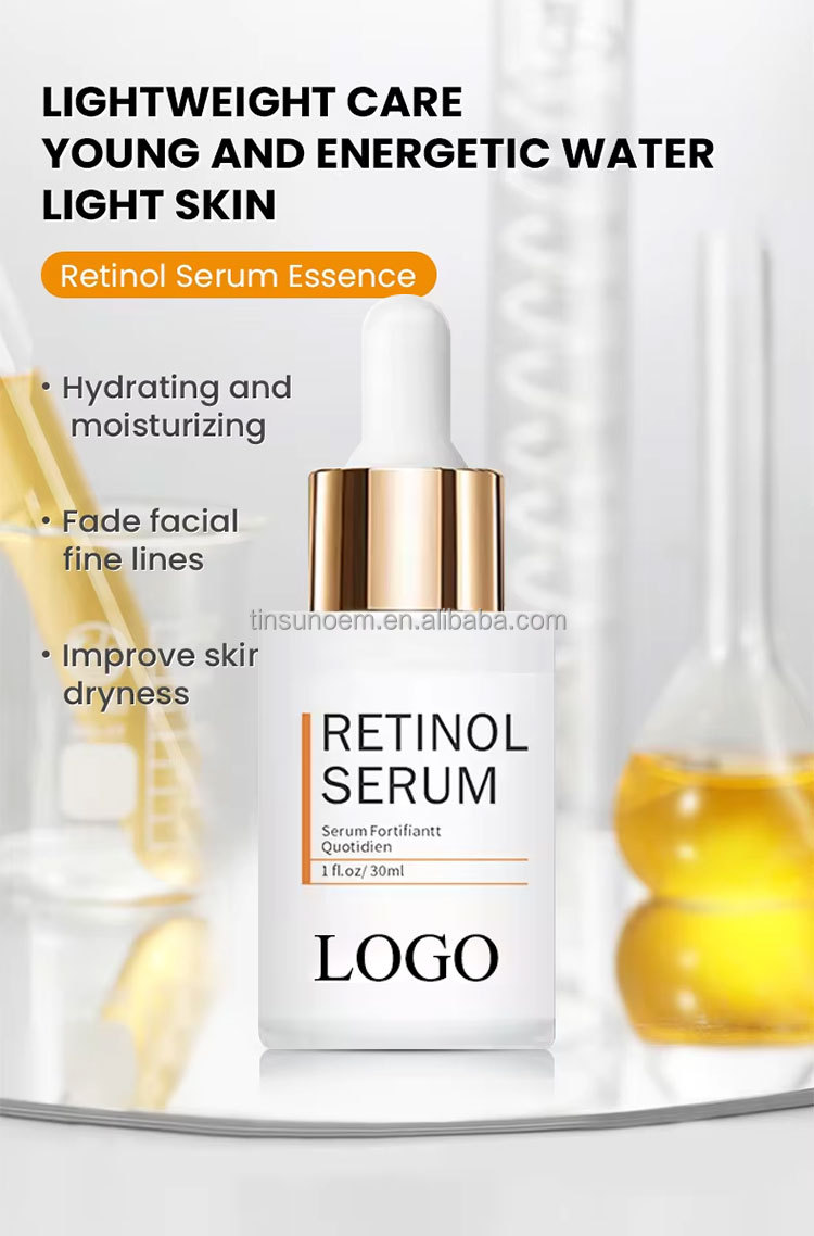 OEM / ODM Anti Aging Serum,Retinol Serum With Collagen Retinol Face Serum Organic Hydrating Vitamin c Retinol Serum