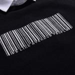 Mens Crew Neck Sweater Business Casual , Men's Winter Knit Sweaters Customized