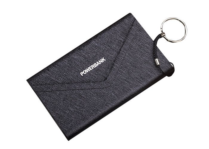 Thin-meter Power Bank Show Life Brand Gift Customization Factory Leather Envelope 4000mah, 5000mah Portable Power Bank