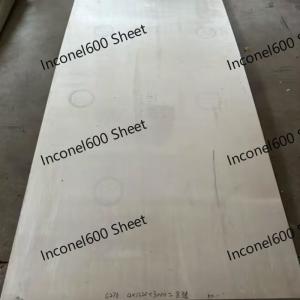 Wholesale EN 10204-3.1 Certificated Inconel 600 Alloy Plate / Sheet / Strips Thickness 0.5 - 100mm from china suppliers