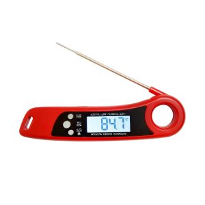 Wholesale 67.4g Bbq Smoker Thermometer / Digital Kitchen Thermometer With Auto - Rotation Display from china suppliers