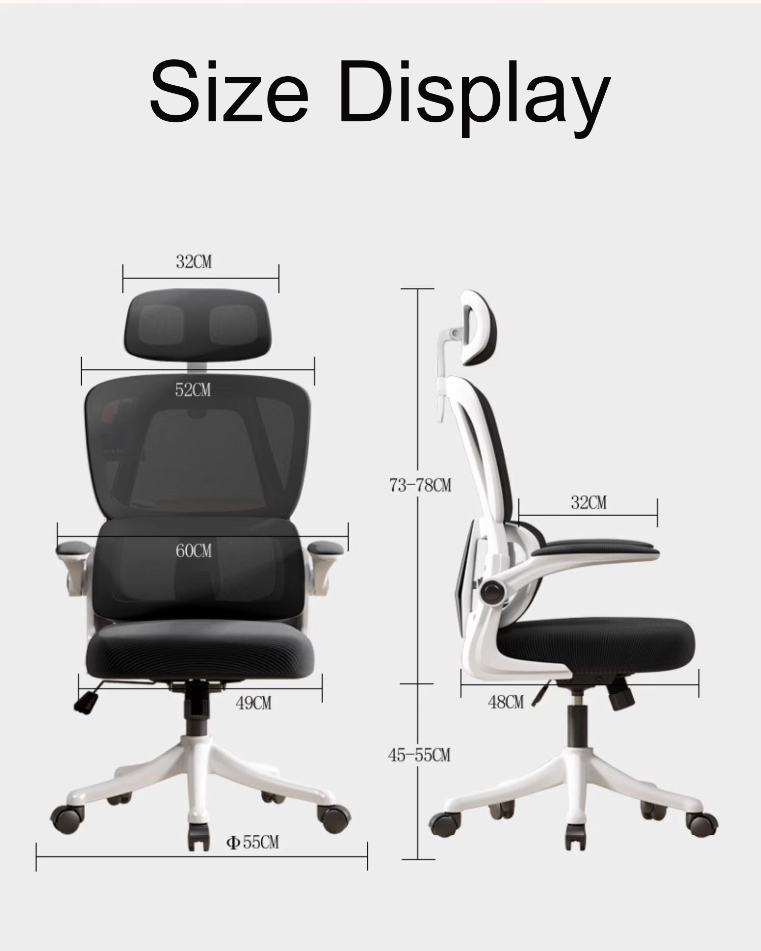 360 Degree Rotation Ergonomic Chair The Ultimate Seating Solution for Home and Office