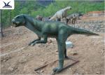 Attractive Large Size Lifelike Dinosaur Model Interactive Movement In Shopping