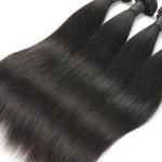 9A Straight Virgin Hair Weave , Natural Straight Hair Extensions Full Cuticle