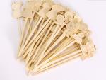 12cm Cocktail Bamboo Food Picks Bulk Wooden Cutlery Reusable