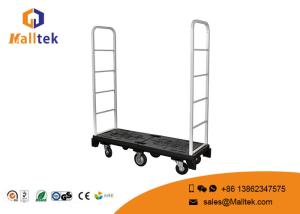 Wholesale Metal Warehouse Storage Cart U Boat Style Six Wheel Balance Trolly from china suppliers
